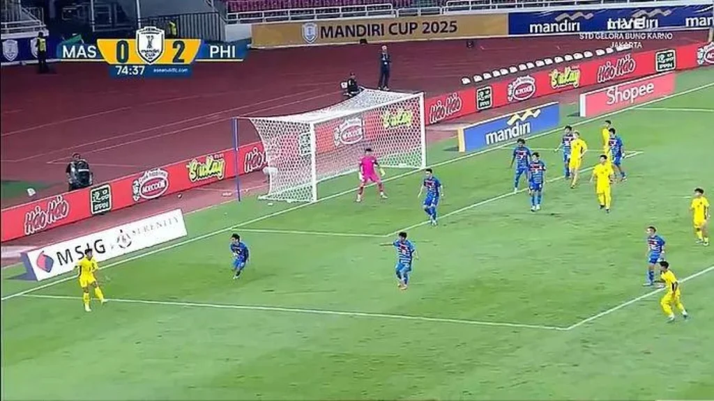 Filipina Menang atas Malaysia Dalam Pertandingan Grup A Piala AFF U-23 2025